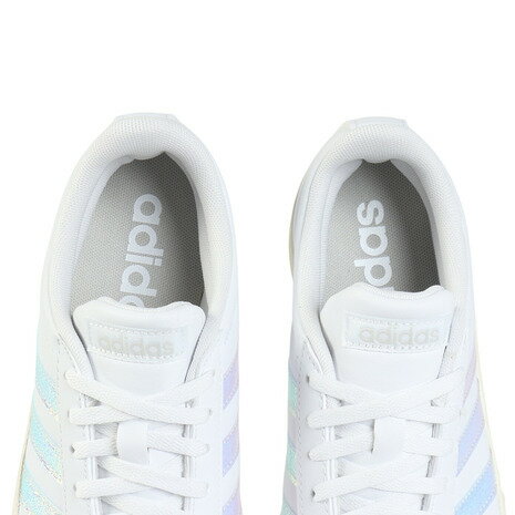 ���ǥ�������adidas�ˡʥ�ǥ������˥��ˡ����� ���ݡ��ĥ��塼�� VL�����ȡ��١��� �ۥ磻�� JQ3063 ���ݡ��� �����奢�륷�塼��