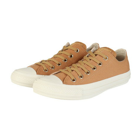 Rakuten - コンバース（CONVERSE）（レディース）スニーカー キャンパスシューズ オールスター ゴールド ロゴ ラベル OX ブラウン 31315760