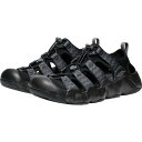 キーン(KEEN)(メンズ)ストラップサンダル ハイパーポート エイチツー ブラック グレー 1028652 レジャー アウトドア 軽量 フィット感 耐久性 防水性
