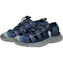 キーン(KEEN)(メンズ)ストラップサンダル シーニック エイチツー ネイビー 1030761 レジャー アウトドア 軽量 フィット感 水陸両用 耐久性 防水性 快適