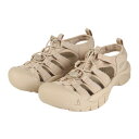 キーン(KEEN)(レディース)スポーツサンダル ニューポート H2 ベージュ 1027353 ストラップサンダル 軽量 水陸両用 速乾性 抗菌防臭加工 タウン 旅行