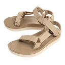 テバ(Teva)(レディース)サンダル レディース ミッドフォーム ユニバーサル ベージュ 1090969-INCN ストラップサンダル 面ファスナー 厚底