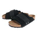 ビルケンシュトック（BIRKENSTOCK）（メンズ、レディース）スポーツサンダル キョウト ブラック 1022350 カジュアル ストラップサンダル 面ファスナー タウン