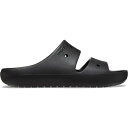 クロックス(crocs)(メンズ、レディース)サンダル クラシック サンダル 2.0 ブラック 209403-001 レジャー アウトドア 軽量 フィット感 クッション性