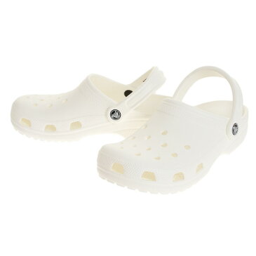 【ポイント10倍〜 6/10 0:00-23:59 要エントリー】 クロックス（crocs） クラシック クロッグ Whi 10001-100 （Men's、Lady's）