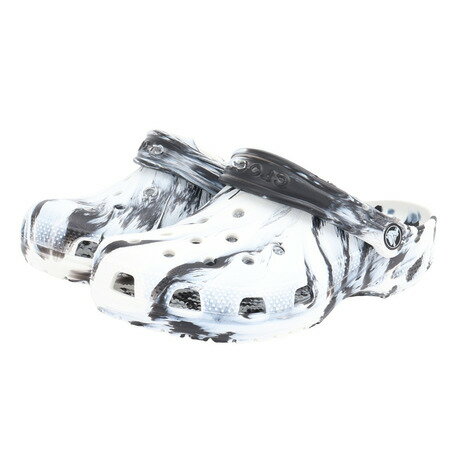 クロックス（crocs）（メンズ、レディース）サンダル クラシック マーブル クロッグ 206867-103-2024