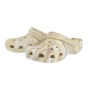 クロックス(crocs)(メンズ、レディース)サンダル クラシック マーブル クロッグ ベージュ 206867-2Y3-2023 シャワサン レジャー 軽量 厚底