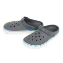 クロックス サンダル メンズ クロックス（crocs）（メンズ、レディース）スポーツサンダル オフ コート クロッグ チャコールグレー 208371-025-2023 速乾性 軽量 厚底 レジャー プール