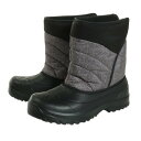 シュトロイレ(STREULE)(メンズ)スノーブーツ 22MS ブラック グレー 2F0005-SHTR-805MS0064 GRY アウトドア 雪道 内側ボア...