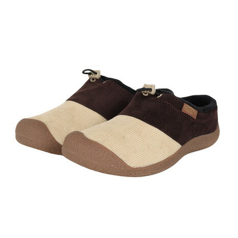 キーン（KEEN）（メンズ）モックシューズ カジュアルシューズ ハウザー スリー スライド スリッポン ブラウン 1031046 シューズ