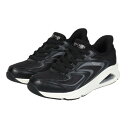 スケッチャーズ(SKECHERS)(レディース)カジュアルシューズ SI-TRES-AIR UNO-EZGL ブラック 177408-BLK スニーカー スポー...
