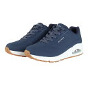 スケッチャーズ(SKECHERS)(レディース)カジュアルシューズ UNO-STAND ON AIR ネイビー 73690-NVY スニーカー スポーツシューズ...