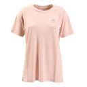 オドロ(ODLO) Tシャツ レディース 半袖 シームレスエレメント クルーネック 312641-30587sepia rose melange (Lady's)