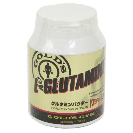 ゴールドジム（GOLD'S GYM）（メンズ）グルタミンパウダー300g F4100 1