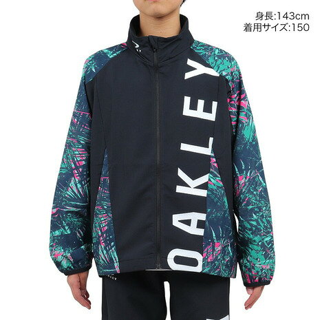 Victoria L-Breath楽天市場支店のオークリー（OAKLEY）（キッズ）ユース ENHANCE CLOTH ジャケット 7.0 FOA406388-78Y｜アングル2