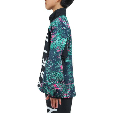 Victoria L-Breath楽天市場支店のオークリー（OAKLEY）（キッズ）ユース ENHANCE CLOTH ジャケット 7.0 FOA406388-78Y｜アングル3