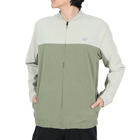 ニューバランス（new balance）（メンズ）ストレッチ ウーブンボンバージャケット MJ41017DEK