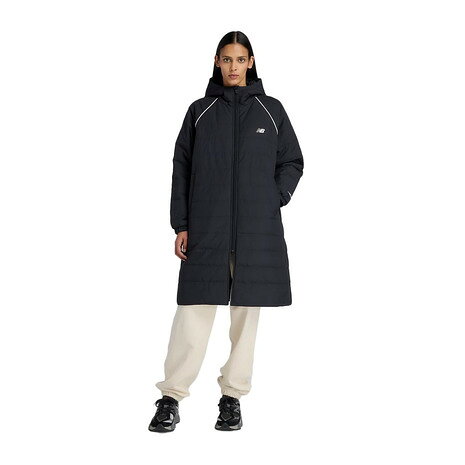 【全商品対象ポイント10倍キャンペーン・要エントリー 3/1(日)限定】ニューバランス（new balance）（レディース）パデット ロングコート AWJ53173BK