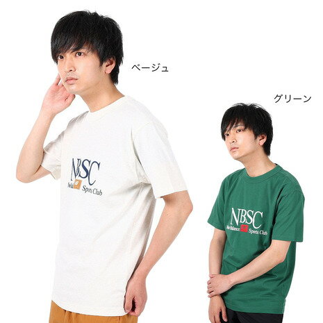 ニューバランス（new balance）（メンズ）半袖Tシャツ メンズ Sports Club MT31558