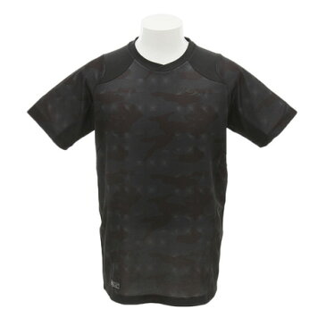 スタイリッシュブラック（STYLISH BLACK） 【多少の汚れ等訳あり大奉仕】カラットアイス プリント半袖Tシャツ 863W7VE4766 BLK （Men's）