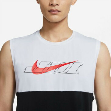 【選び方自由!2点以上で5%OFFクーポン☆9/11迄】ナイキ(NIKE) Dri-FIT スポーツ クラッシュ タンクトップ CZ2260-010 (メンズ)