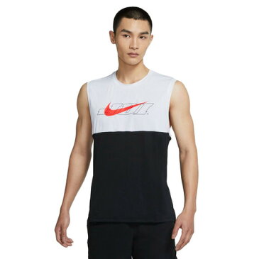 【選び方自由!2点以上で5%OFFクーポン☆9/11迄】ナイキ(NIKE) Dri-FIT スポーツ クラッシュ タンクトップ CZ2260-010 (メンズ)