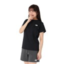 ザ・ノース・フェイス(THE NORTH FACE)(レディース)半袖 ES フラワーボックスロゴ Tシャツ NTW32583 K(4)