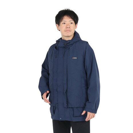 樂天商城 - 【ポイント最大10倍キャンペーン・要エントリー 5/1 0:00 - 5/1 23:59】BonFire（BonFire）（メンズ）アウター アダプトジャケット 50BNF4FEG2361 NVY ネイビー 3WAY仕様 ジャケット + ベスト