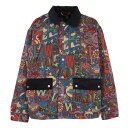 ゴースローキャラバン(GOSLOWCARAVAN)(メンズ、レディース)ゴブラン織りチョアジャケット 350227 サイケ