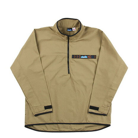 カブー（KAVU）（メンズ）ビッグスローシャツ ハーフジップタイプ ジャケット 19811306ヘリテージカーキ