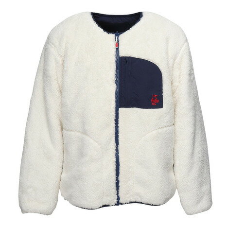 ●素材:【表地】ポリエステル100% 【裏地】ナイロン100%【実寸サイズ】●Sサイズ詳細:【着丈】66cm 【肩幅】48cm 【身幅】55cm 【袖丈】57cm●Mサイズ詳細:【着丈】68cm 【肩幅】50cm 【身幅】57cm 【袖丈】59cm●Lサイズ詳細:【着丈】70cm 【肩幅】51cm 【身幅】59cm 【袖丈】61cm●LLサイズ詳細:【着丈】72cm 【肩幅】55cm 【身幅】63cm 【袖丈】61cm●中国製●メーカーカラー表記:Ivory/Navy●リバーシブル●袖口はリブ仕様●フリース面:左胸部にファスナーポケット、両腰にポケット●ナイロン面:両腰にファスナーポケット●ファスナー引手のデザインはボートのオールがモチーフ●両面にブービーバードロゴの刺繍入り●触れているだけでほっこり幸せな気持ちになる、エルモフリースのリバーシブルブルゾン●表地にはふわふわの優しい肌触りが魅力のCHUMS定番のエルモフリース、裏地にはナイロン素材を使用。軽い着心地で抜群の保温性を発揮。エルモフリースを表にすると季節感のある装いを楽しめ、裏にするとふんわり包み込まれるような温かみを感じられます。●気温や着こなしに応じて2通り楽しめる、リバーシブル仕様のフリースブルゾン。ゆったりとしたシルエットで、スウェットなどの肉厚なインナーとのレイヤードも可能。首元はすっきりとしたノーカラーで、タートルネックやマフラーと合わせやすいのも魅力。【商品の購入にあたっての注意事項】※弊社独自の採寸・計量方法により計測を行っておりますため、多少の誤差が生じる場合がございます。※こちらはリバーシブル商品となります。※一部商品において弊社カラー表記がメーカーカラー表記と異なる場合がございます。※ブラウザやお使いのモニター環境により、掲載画像と実際の商品の色味が若干異なる場合があります。※掲載の価格・製品のパッケージ・デザイン・仕様について、予告なく変更することがあります。あらかじめご了承ください。チャムス CHUMS エルブレス ヴィクトリア ビクトリア Victoria L-Breath アウトドアカジュアル アウター Men's Mens メンズ めんず 男性 アウトドア レジャー キャンプ ウインドシェル 上着 カジュアル 防寒 ulハイキング ljkt_25m