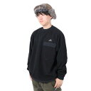 ニューバランス(new balance)(メンズ)フリース トレーナー MT1996 クラシックフリースクルーネック AMT35115BK ブラック