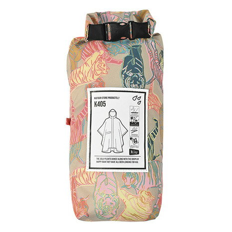 キウ（Kiu）（メンズ、レディース）レインポンチョ 2ND K405-360 ブライトタイガー