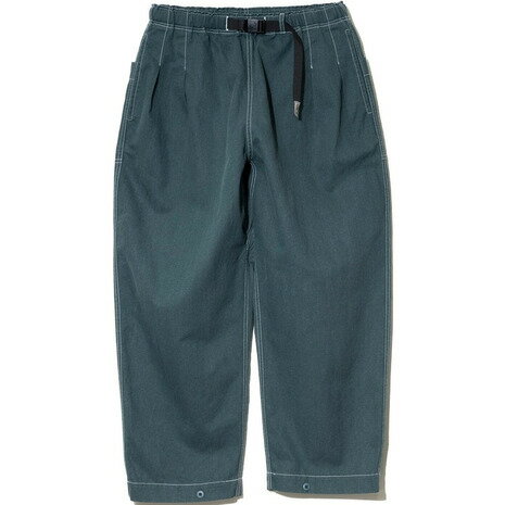 【10％OFFクーポン 11/28 - 12/4迄】ゴースローキャラバン（GOSLOWCARAVAN）（メンズ）ブリーチツイルアンクルパンツ 344001 GRN