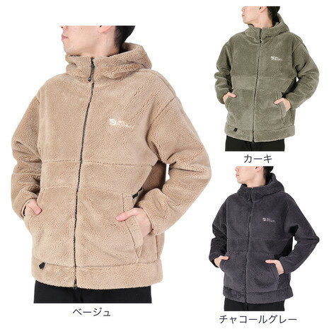 【5/10限定 エントリー＆対象4店舗買い回りで最大P10倍】ジャックウルフスキン（JackWolfskin）（メンズ）アウター フリースジャケット JP SHERPA 3L フルジップフーディー 5032641