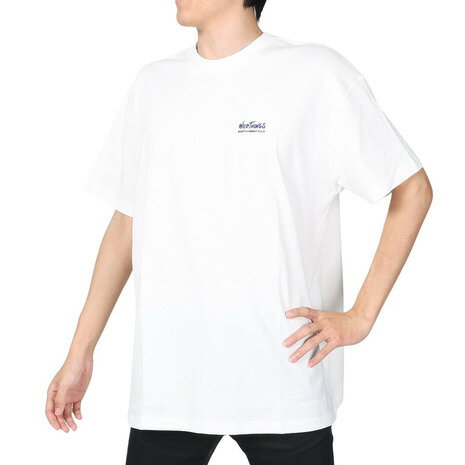 楽天Victoria L-Breath楽天市場支店ワイルドシングス（WILD THINGS）（メンズ）半袖Tシャツ バース プレイス Tシャツ WT23035SK-WHITE ホワイト