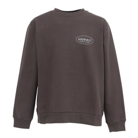 グラミチ（Gramicci）（メンズ）OR FREEDOM スウェット G5FU-J093-DEEP BROWN