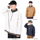 クリフメイヤー(KRIFF MAYER)(メンズ)裏起毛マルチカラーハーフジップ 2327801 トレーナー スウェット