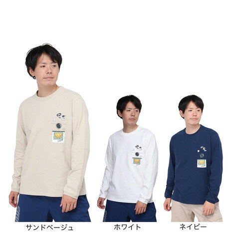 チャムス（CHUMS）（メンズ）インスタントカメラポケット ブラッシュド ロングスリーブTシャツ CH01-2451