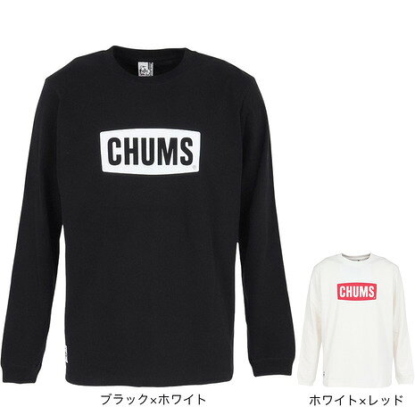 チャムスロゴブラッシュド ロングスリーブTシャツ 2