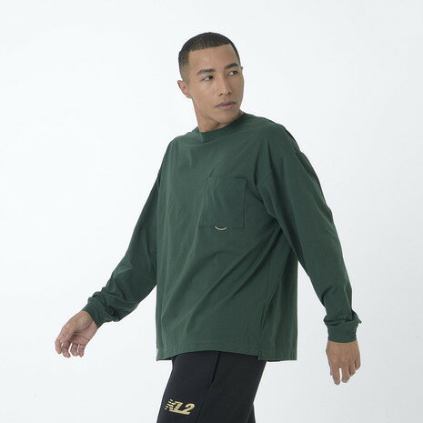 ニューバランス（new balance）（メンズ）長袖Tシャツ ラッシュガード MT1996 ロン...