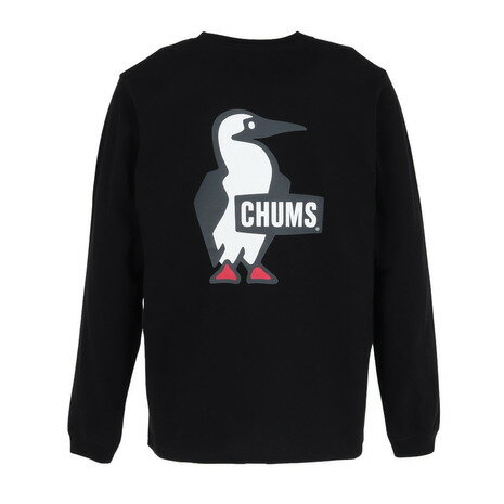 チャムス（CHUMS）（メンズ）ブービーロゴ ブラッシュド 長袖Tシャツ CH01-2668-K001