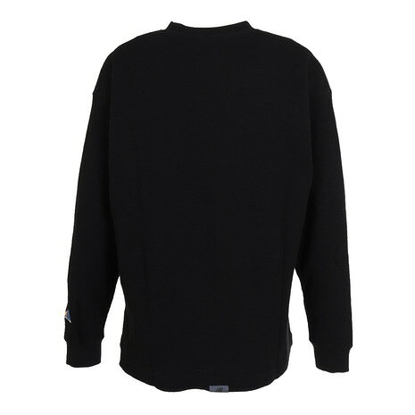 【ポイント最大10倍キャンペーン・要エントリー 4/1 0:00 - 4/1 23:59】ニューバランス（new balance）（メンズ）長袖Tシャツ ロンT MT1996 ワッフルTシャツ JMTL2065BK ブラック 通気性 速乾 アクティブウェア