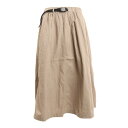 【2点5%、5点10%OFFクーポン 6/28迄】チャムス(CHUMS) ツータックワイドスカート CH18-1204-G053 (レディース)