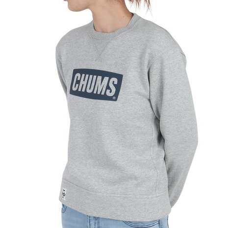 チャムス（CHUMS）（レディース）ロゴクルートップCH10-1299-G050