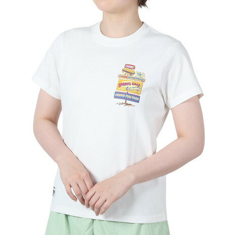 【全商品対象ポイント10倍キャンペーン・要エントリー 3/1(日)限定】チャムス（CHUMS）（レディース）デパートTシャツ CH11-2353-W001