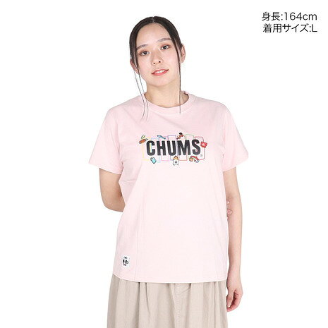チャムス（CHUMS）（レディース）ワット トウドゥ イン キャンピングTシャツ CH11-...