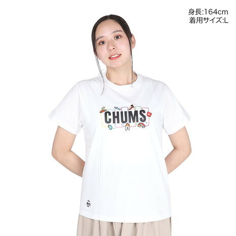 チャムス（CHUMS）（レディース）ワット トウドゥ イン キャンピングTシャツ CH11-...