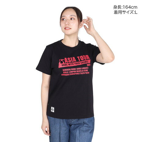 チャムス（CHUMS）（レディース）アジアツアーTシャツ CH11-2365
