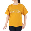クリフメイヤー(KRIFF MAYER)(レディース)スヌーピー半袖ゆるTシャツ チャーリー 2357819L:55:YELLOW 速乾